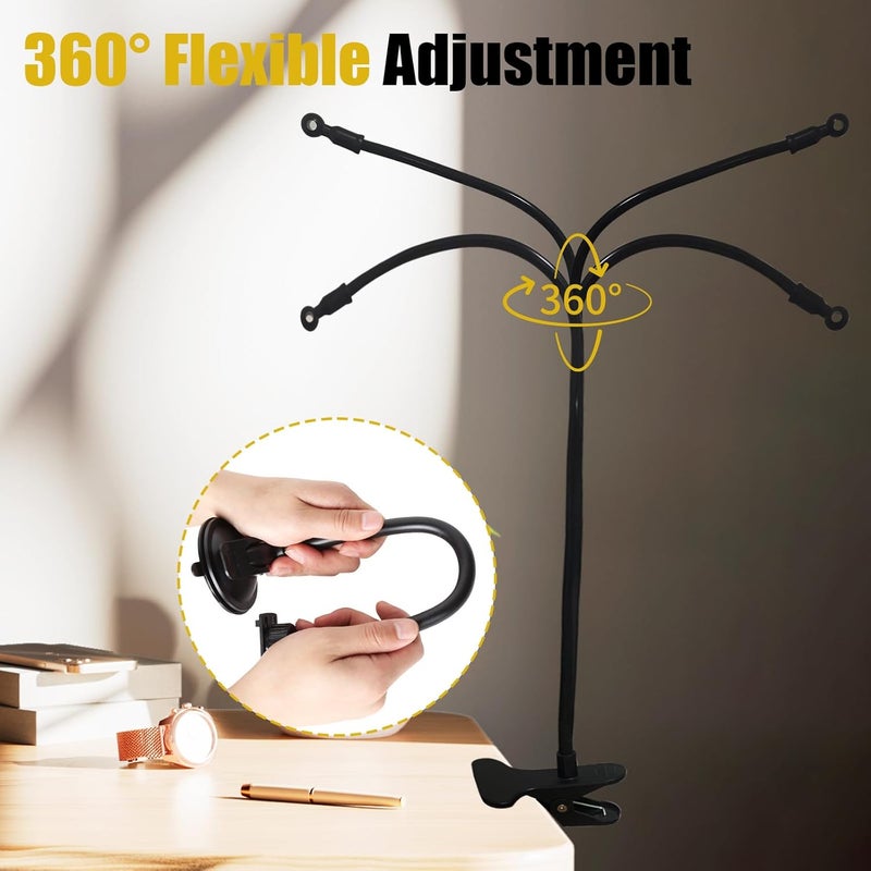 Simsedery Adjustable Office Desk Shade and Cubicle Shade, Working Office Cubicle Accessories with Black Shade for Blocks Light, Glare, and Disturbances - Image 3